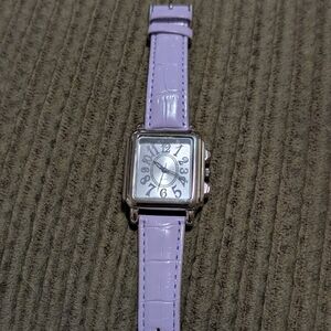japan movement quartz watch purple